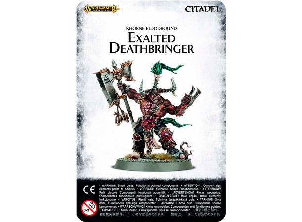 Khorne Bloodbound Exalted Deathbringer Warhammer Age of Sigmar